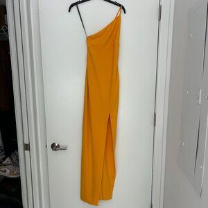 Solace London Orange Maxi Dress